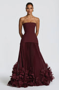 The Burgundy Gown