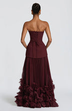 The Burgundy Gown