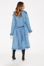 Denim Trench Coat