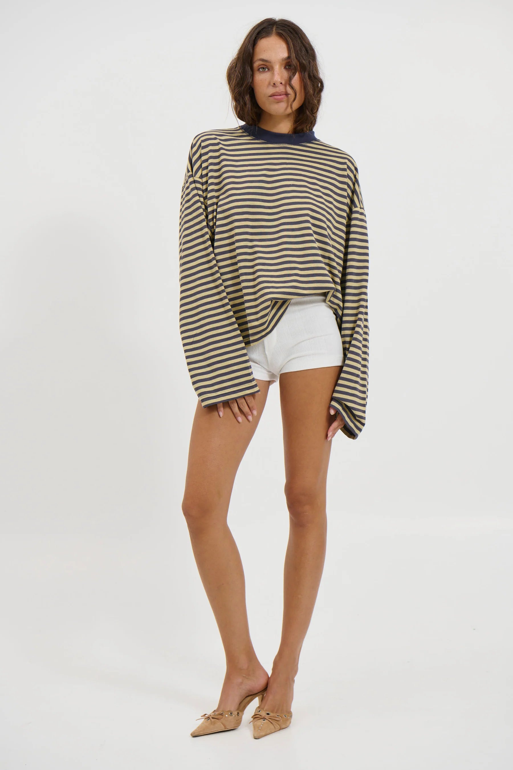 Striped Long Sleeve Top