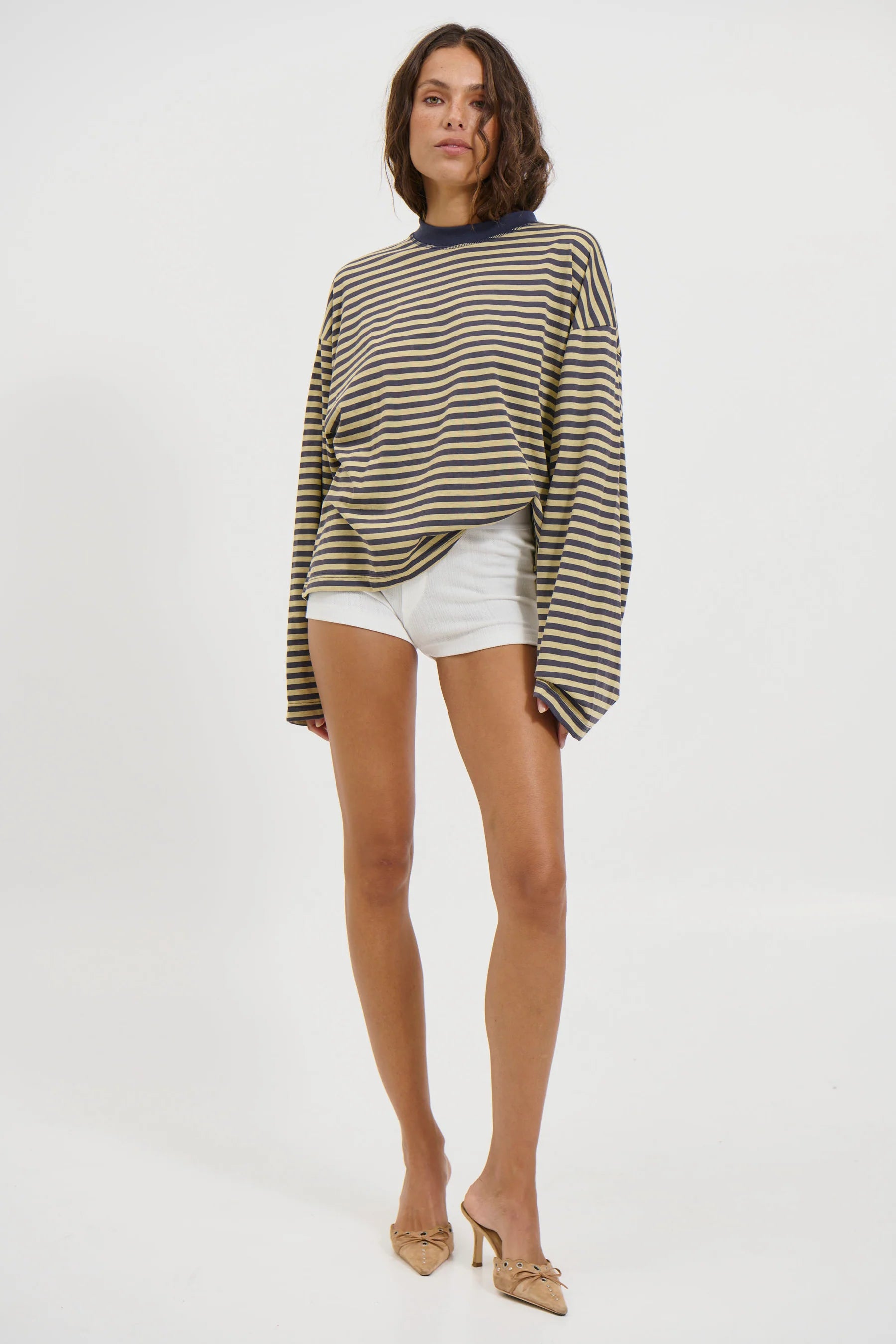 Striped Long Sleeve Top
