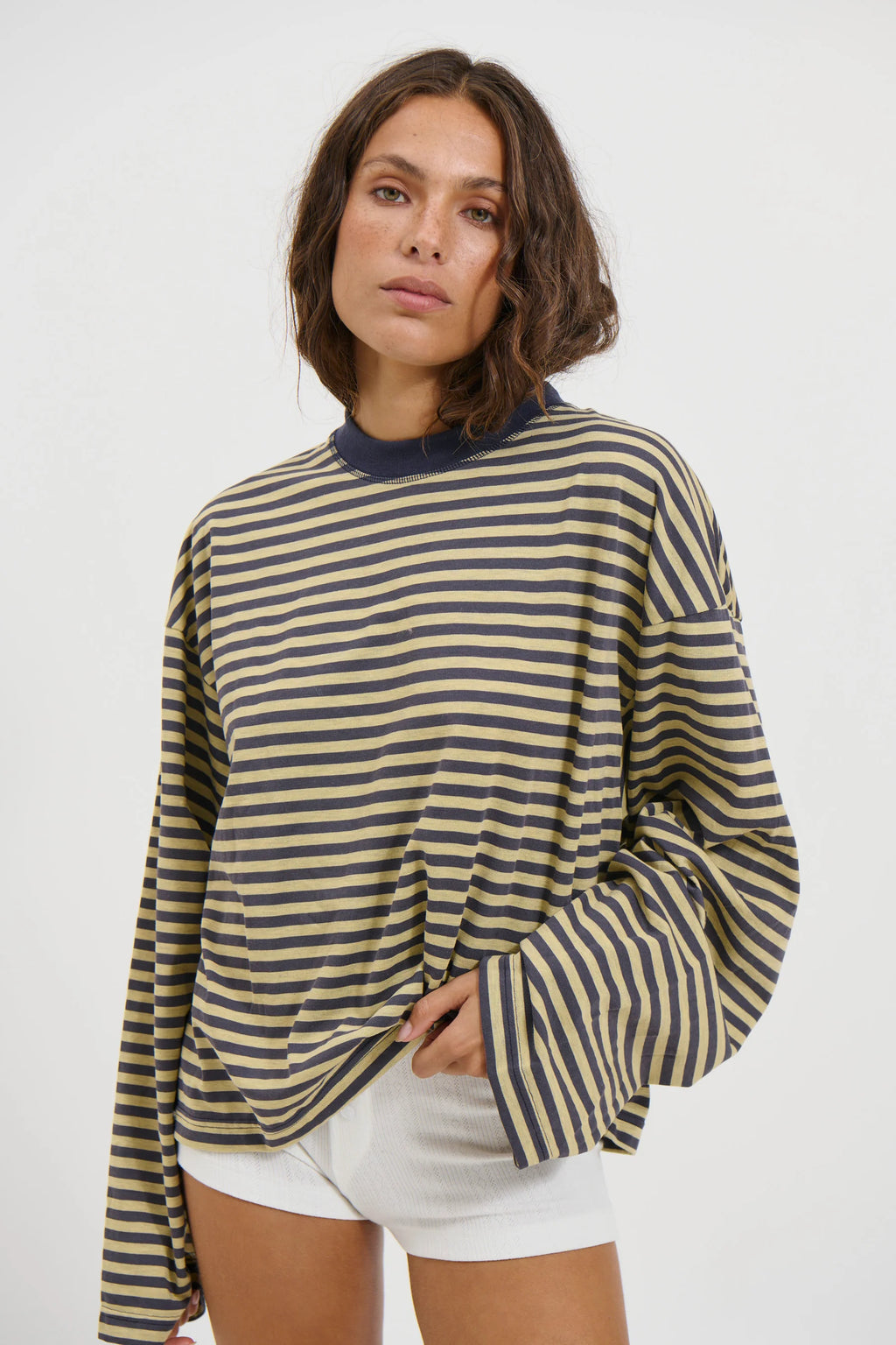 Striped Long Sleeve Top