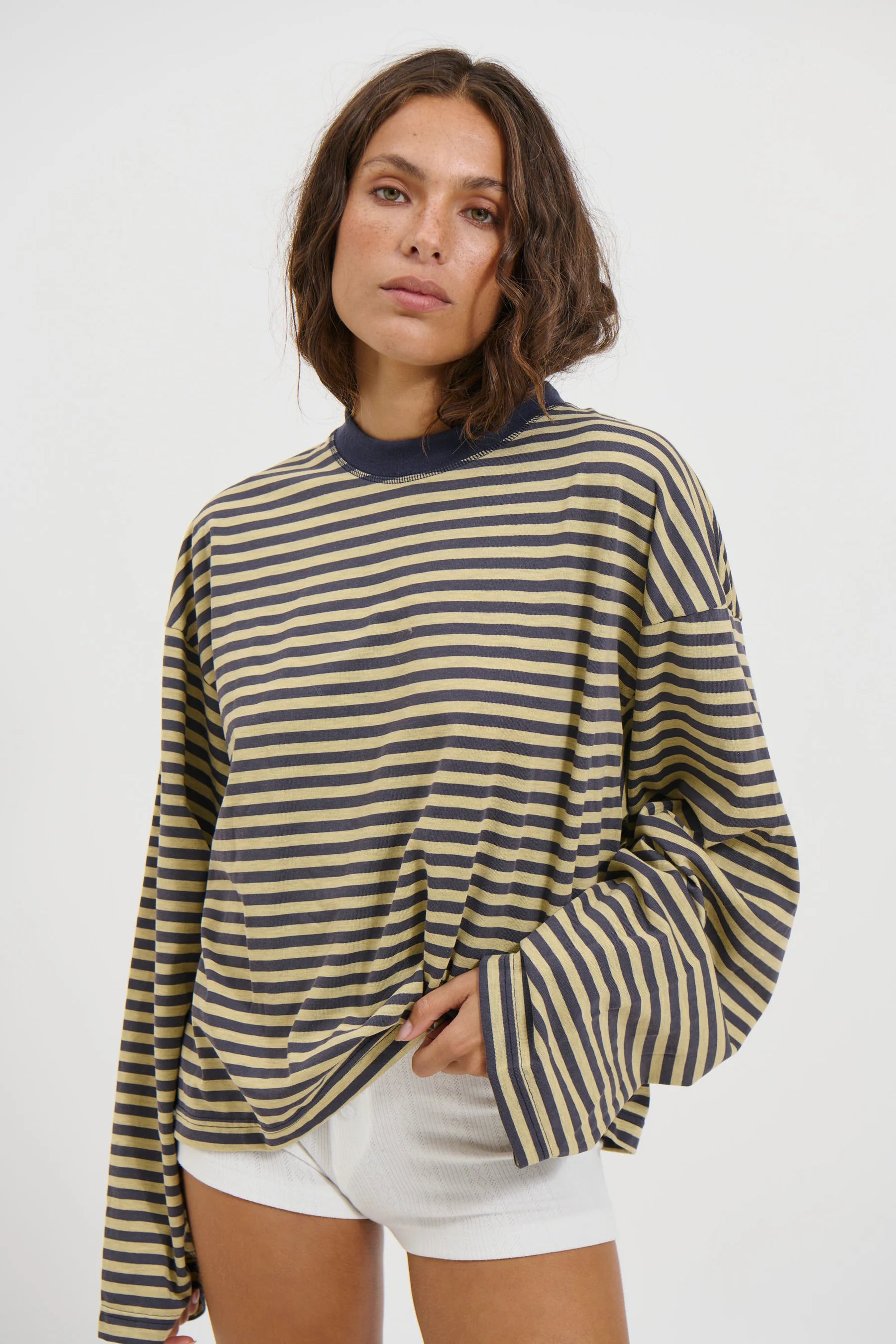 Striped Long Sleeve Top