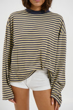 Striped Long Sleeve Top