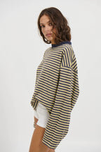 Striped Long Sleeve Top