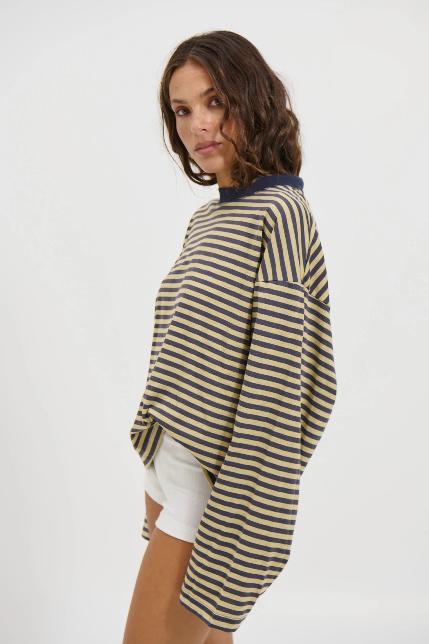 Striped Long Sleeve Top