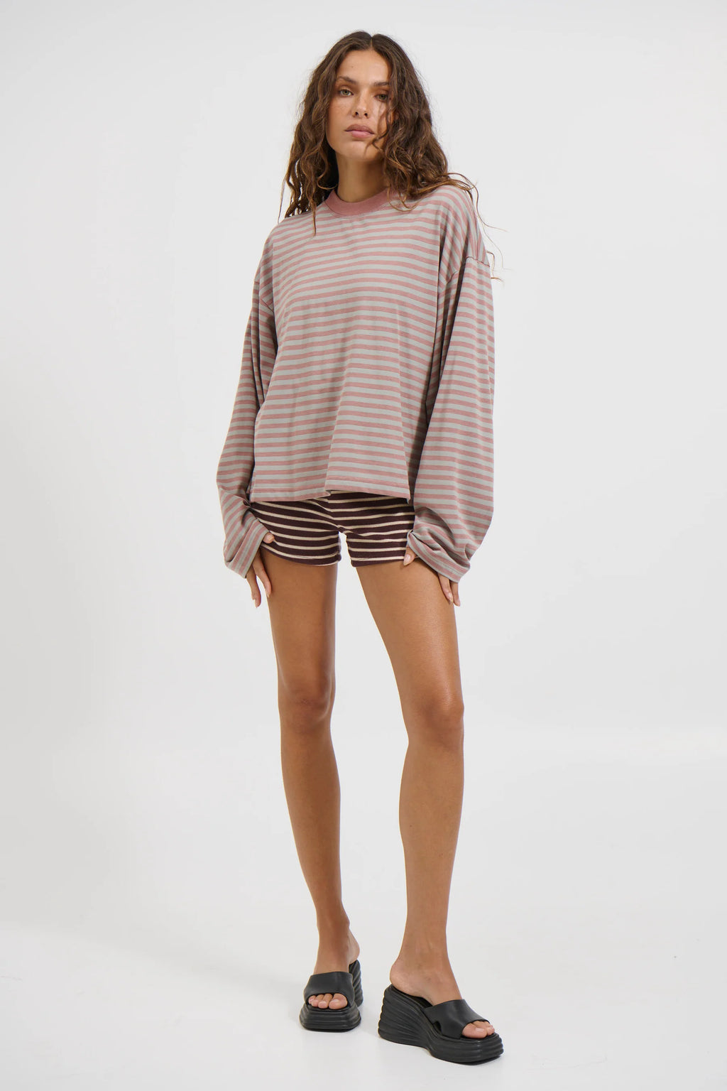 Striped Long Sleeve Top