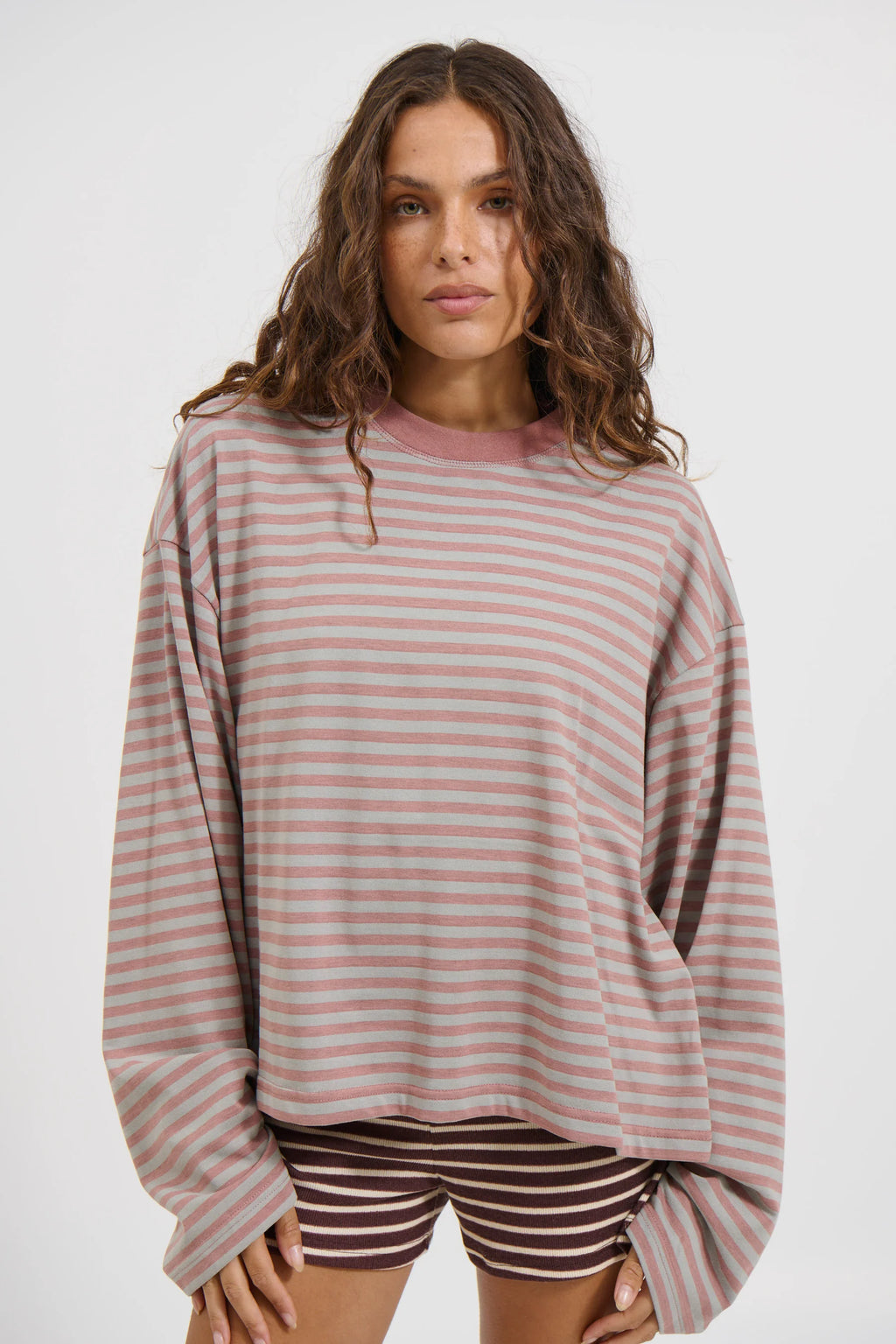 Striped Long Sleeve Top