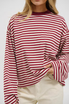 Striped Long Sleeve Top