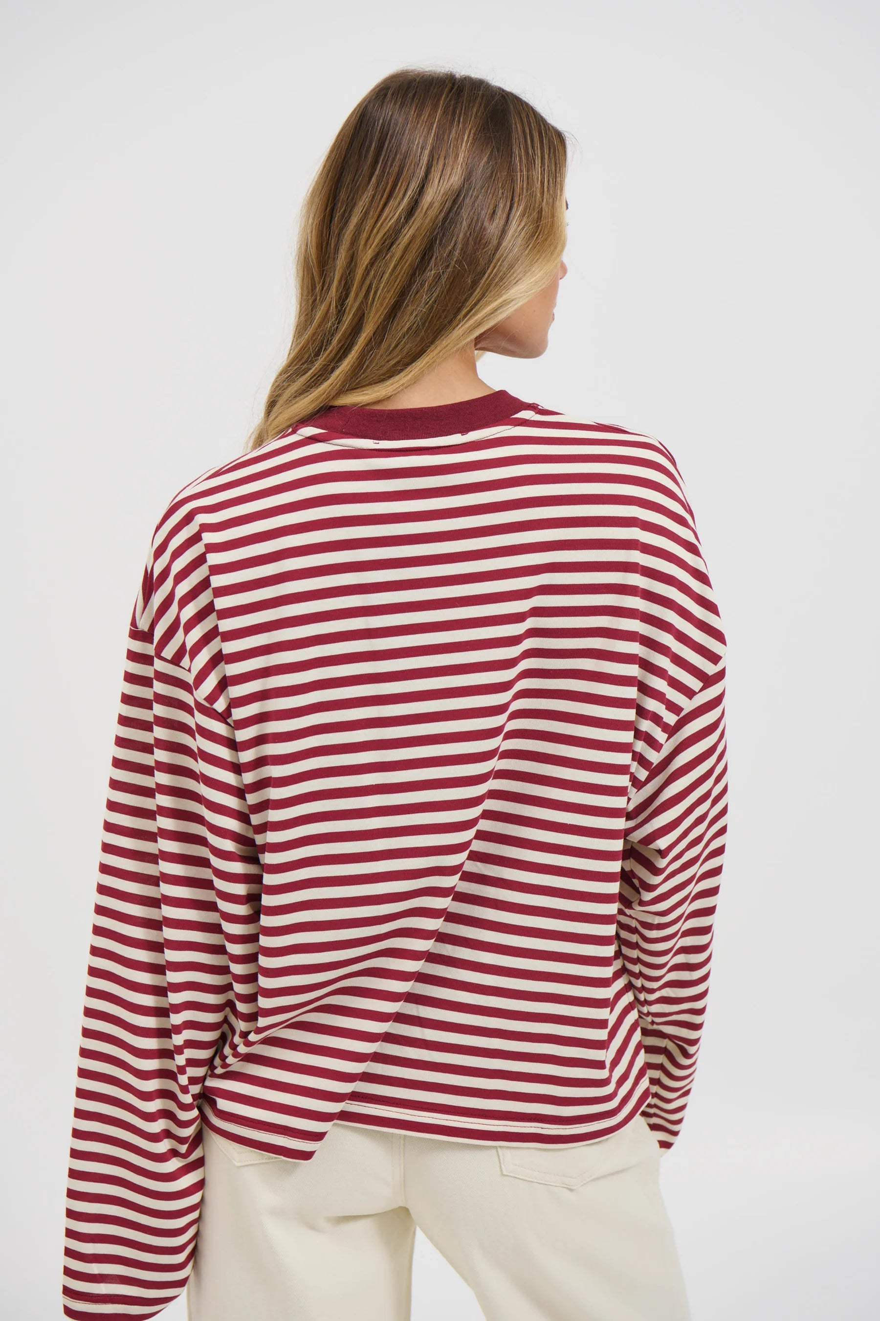 Striped Long Sleeve Top