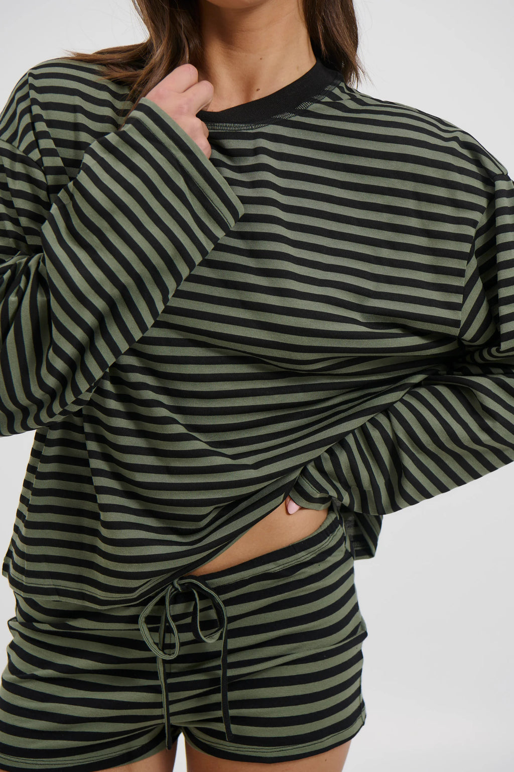 Striped Long Sleeve Top