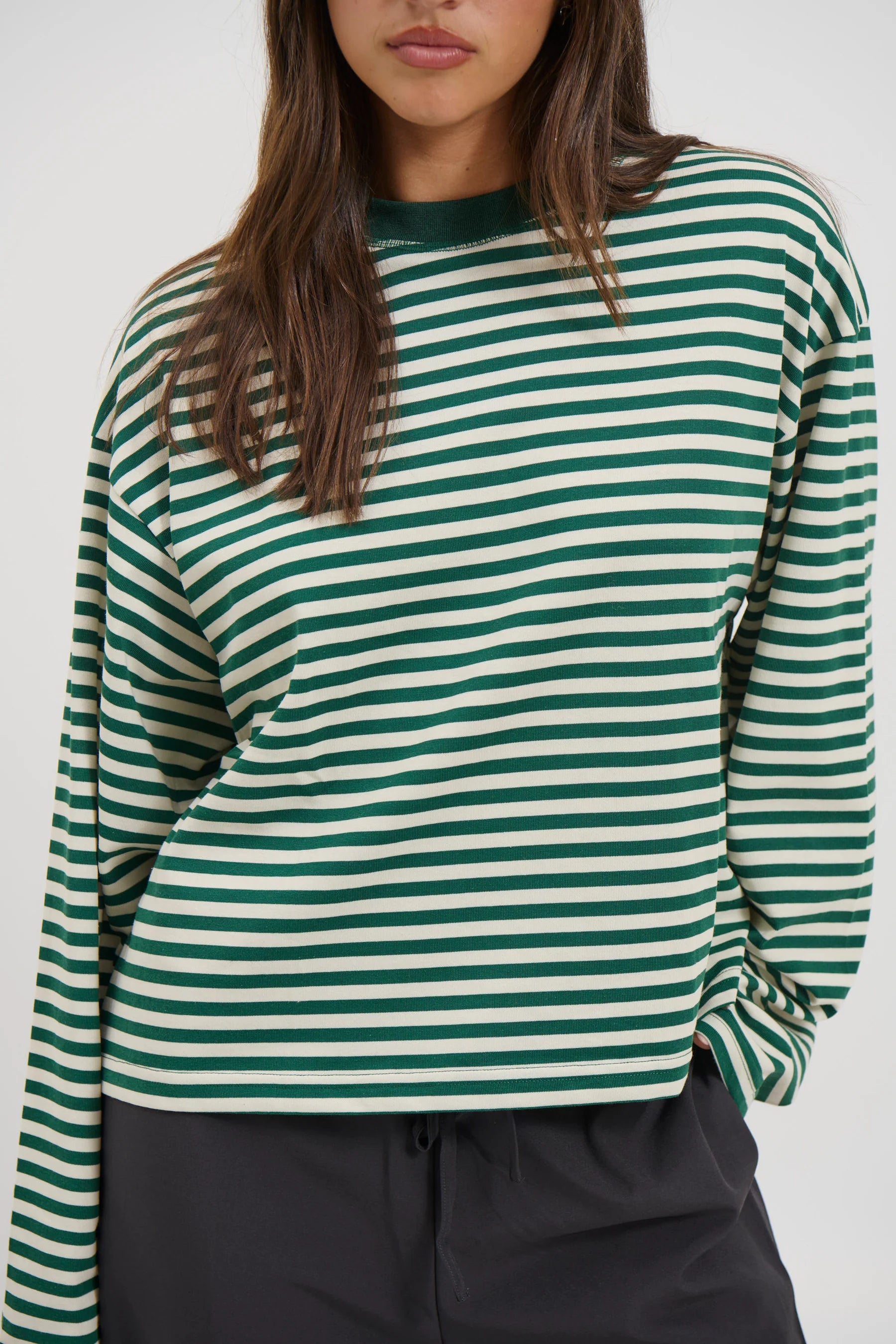 Striped Long Sleeve Top