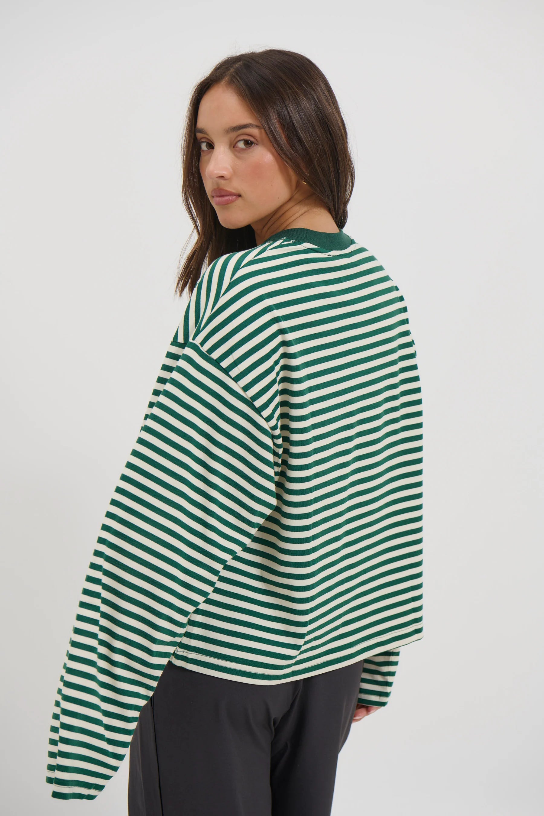 Striped Long Sleeve Top