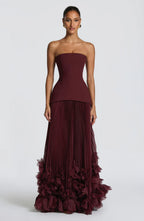 The Burgundy Gown