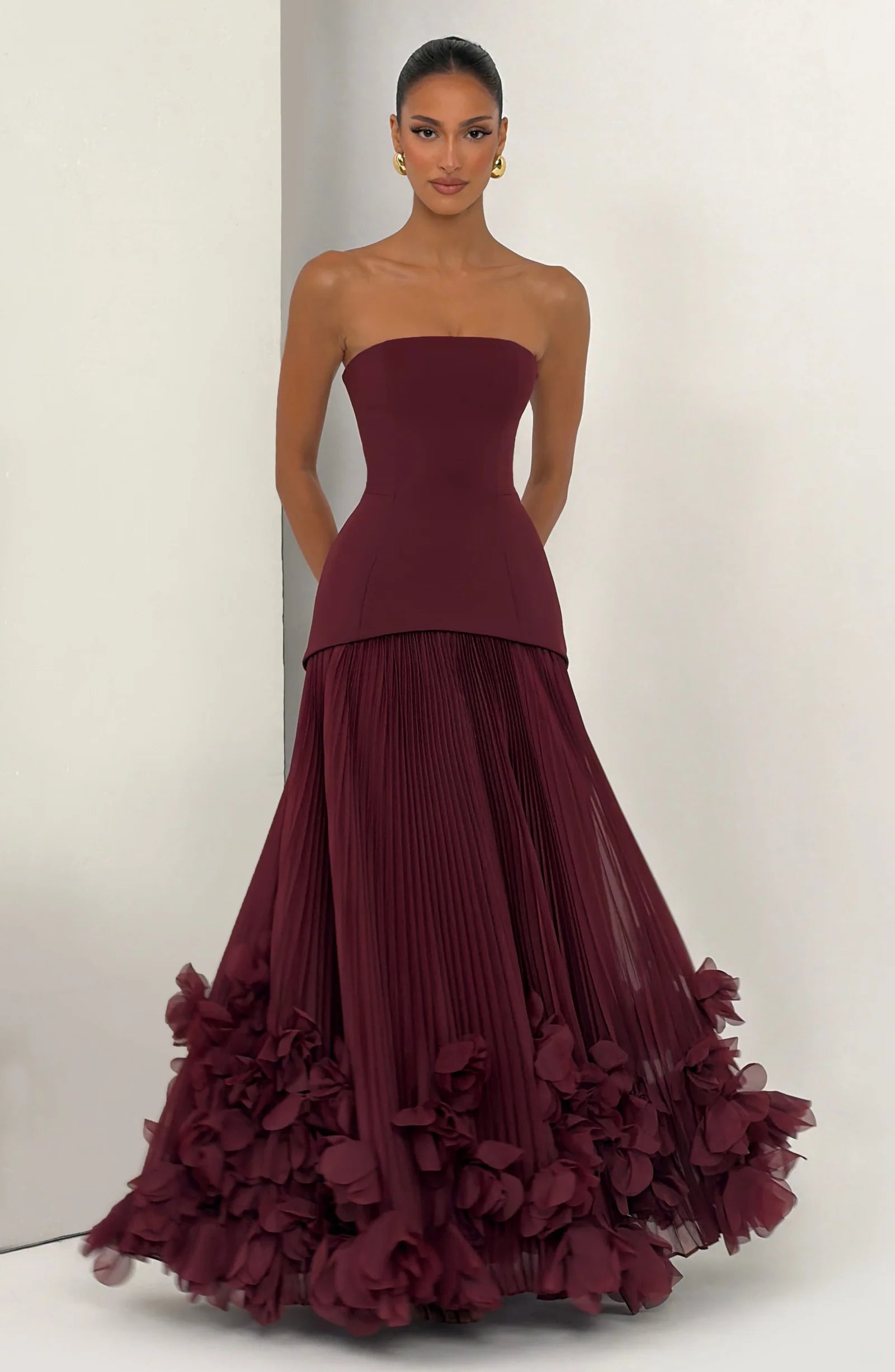 The Burgundy Gown