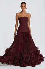 The Burgundy Gown