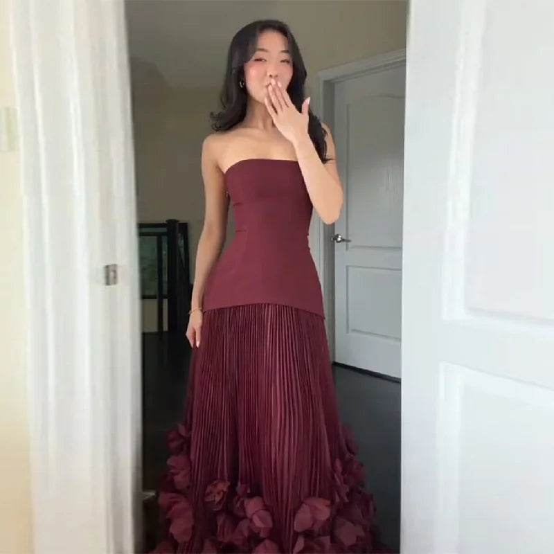 The Burgundy Gown