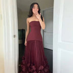 The Burgundy Gown