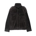 Utility Suede Bomber Jacket