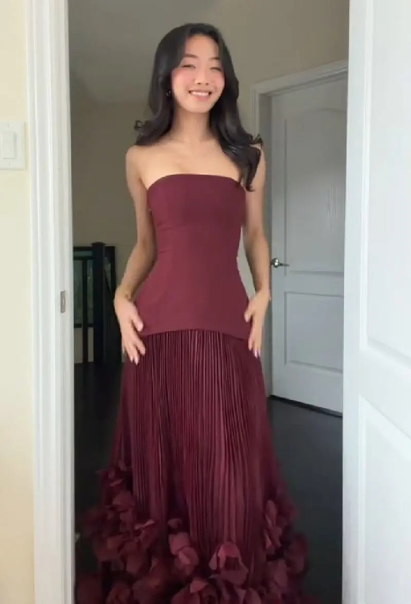 The Burgundy Gown