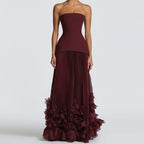 The Burgundy Gown