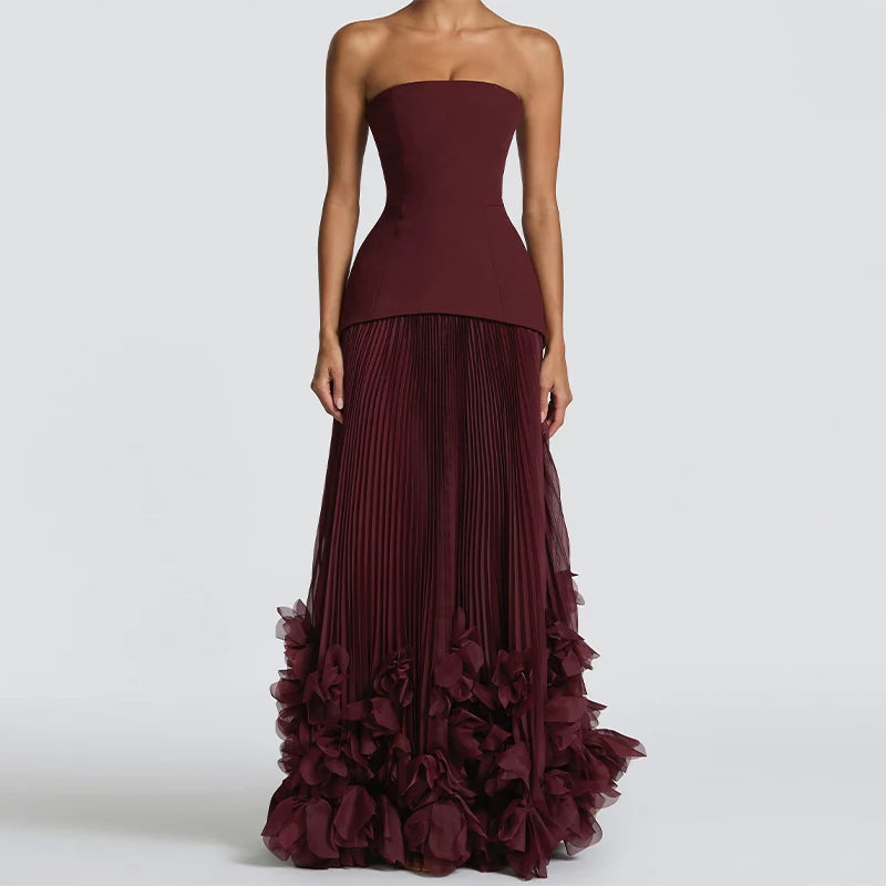 The Burgundy Gown