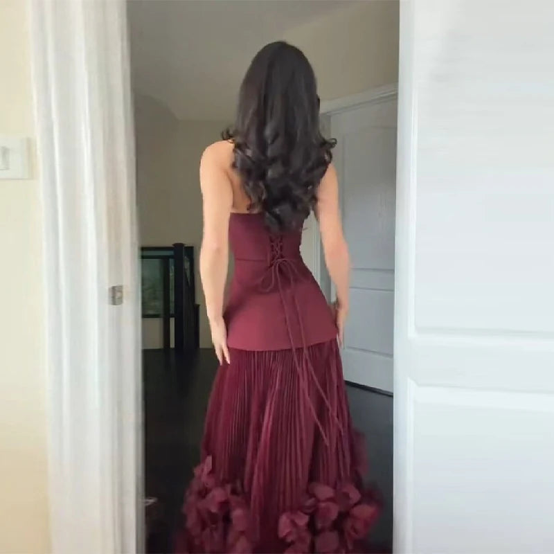 The Burgundy Gown