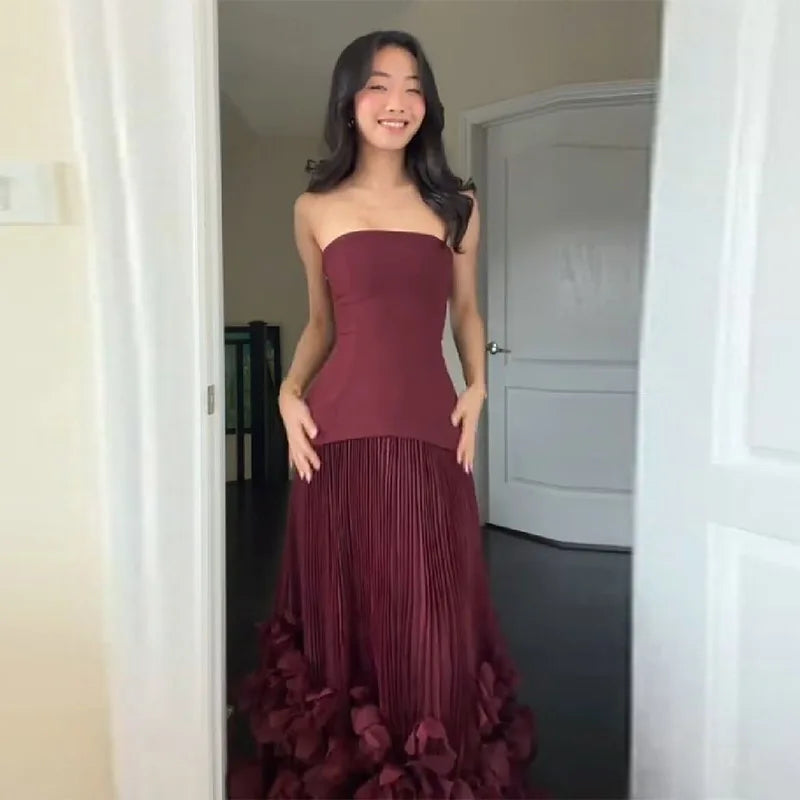 The Burgundy Gown