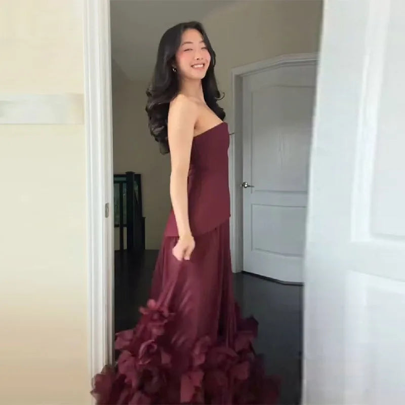 The Burgundy Gown
