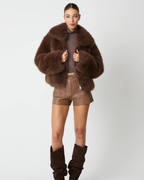 Faux Fur Jacket