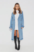 Denim Trench Coat